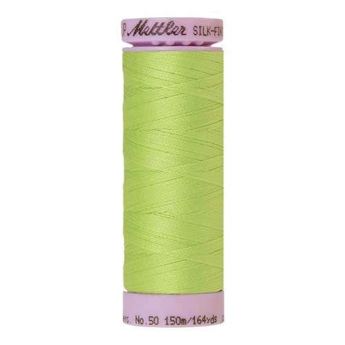 1528 - Bright Lime Green Silk Finish Cotton 50 Thread